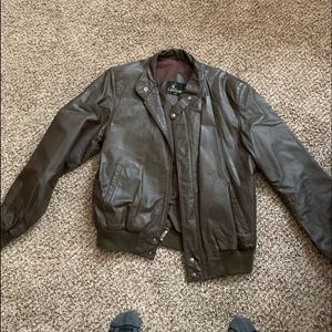 Men’s leather jacket